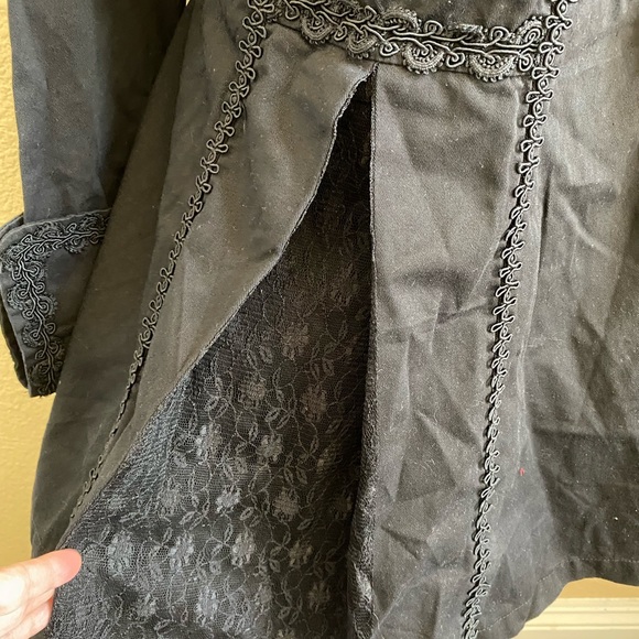 SOLD Gothic black pirate coat 🏴‍☠️ - Picture 12 of 12